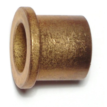 MIDWEST FASTENER 3/4" x 1" x 1" x 1-1/4" Bronze Flange Bearings 4PK 65746